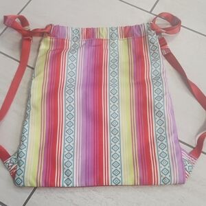 Vera Bradley Multicolor Striped Backpack